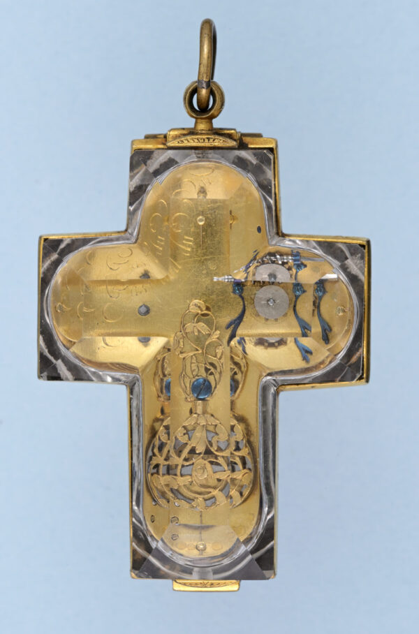 Early Rock Crystal Crucifix Watch - Image 7