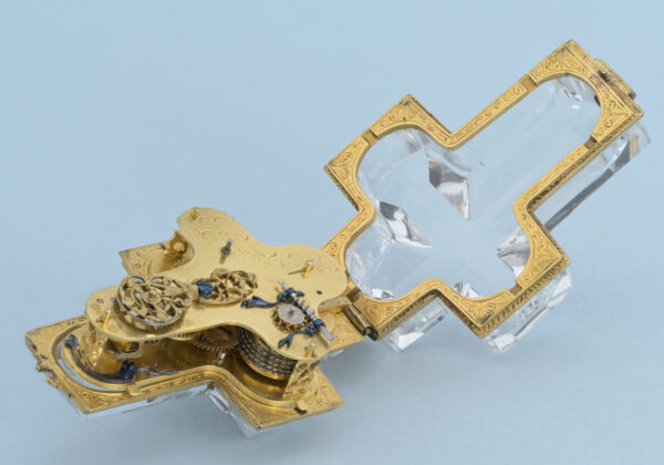 Early Rock Crystal Crucifix Watch - Image 5