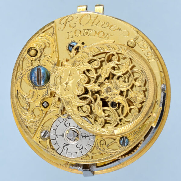 Rare Gold and Bloodstone Chatelaine Watch - Image 5