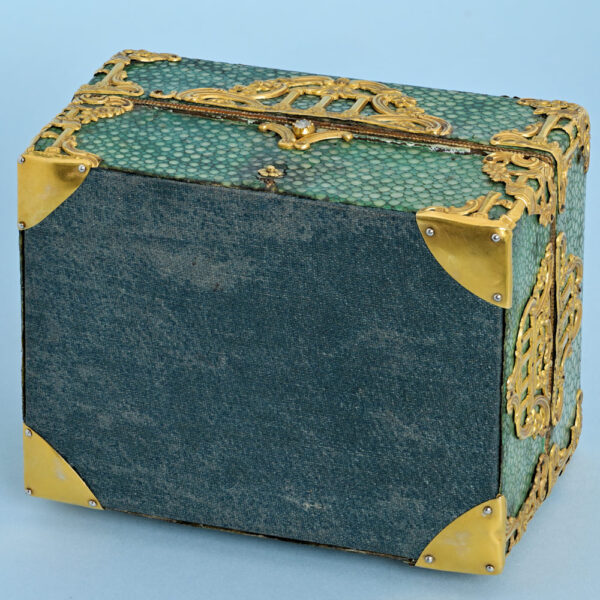 Chinese Market Shagreen Box with Watch - Image 6