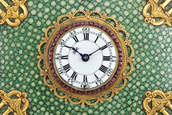 Chinese Market Shagreen Box with Watch - Image 5