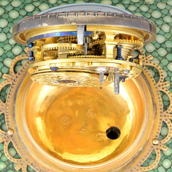 Chinese Market Shagreen Box with Watch - Image 4