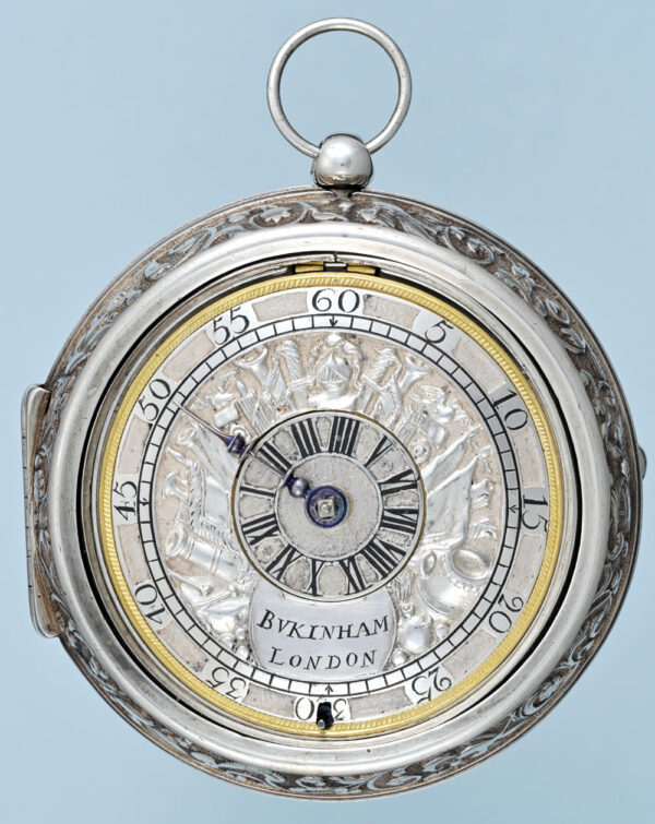 Rare Silver Champleve Differential Dial Verge - Image 10