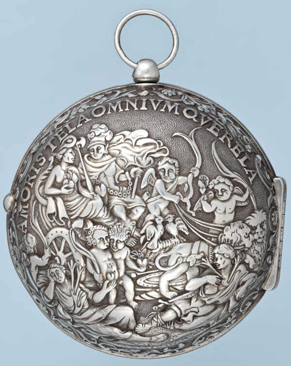 Rare Silver Champleve Differential Dial Verge - Image 9