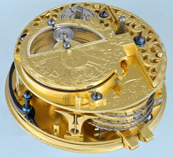 Rare Silver Champleve Differential Dial Verge - Image 11