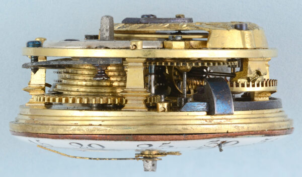 Rare Gold Decorated Watch and Chatelaine - Image 2